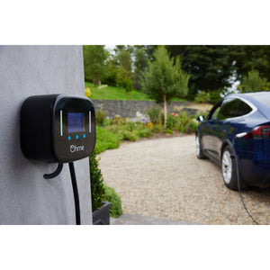 Ohme Home Pro 7.4kW EV Charger installed on concrete